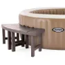 Intex 55095 Bench 2 Units Whirlpool-zubehör, Brown, 62 x 37 x 42cm