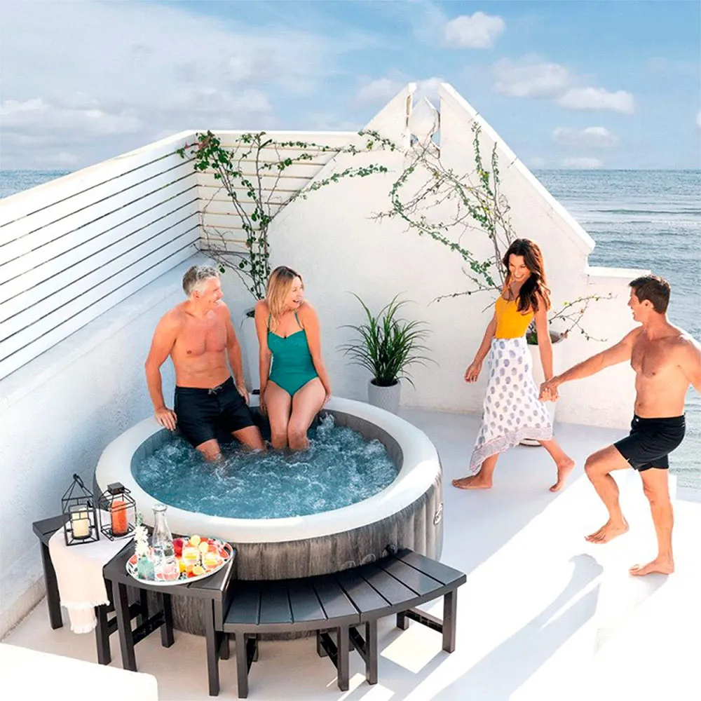 Intex 55096 Bench 4 Units Whirlpool-zubehör, Brown, 62 x 37 x 42/62 x 37 x 60cm Intex 55096 Bench 4 Units Whirlpool-zubehör, Brown, 62 x 37 x 42/62 x 37 x 60cm