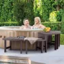 Intex 55096 Bench 4 Units Whirlpool-zubehör, Brown, 62 x 37 x 42/62 x 37 x 60cm