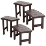 Intex 55096 Bench 4 Units Whirlpool-zubehör, Brown, 62 x 37 x 42/62 x 37 x 60cm