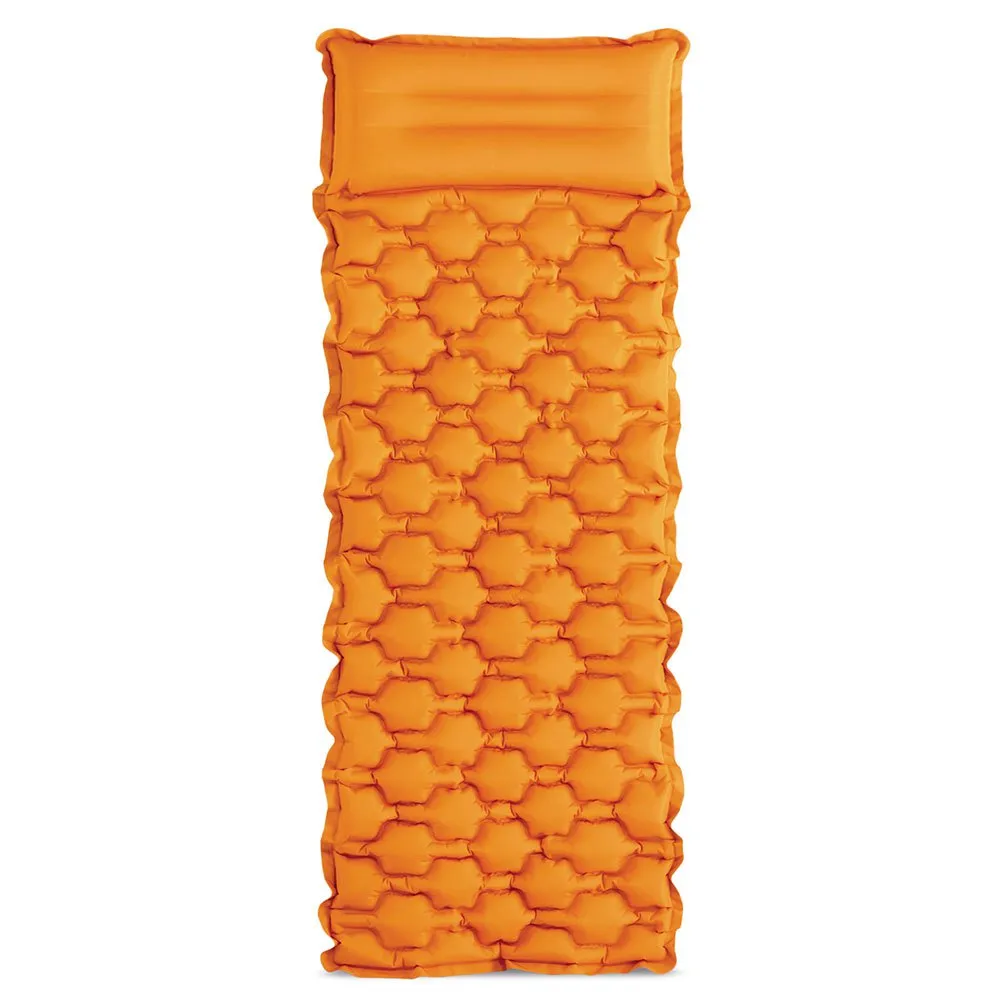 Intex 64098 Truaire 71x191x11cm Aufblasbare Matte, Orange / grey Intex 64098 Truaire 71x191x11cm Aufblasbare Matte, Orange / grey