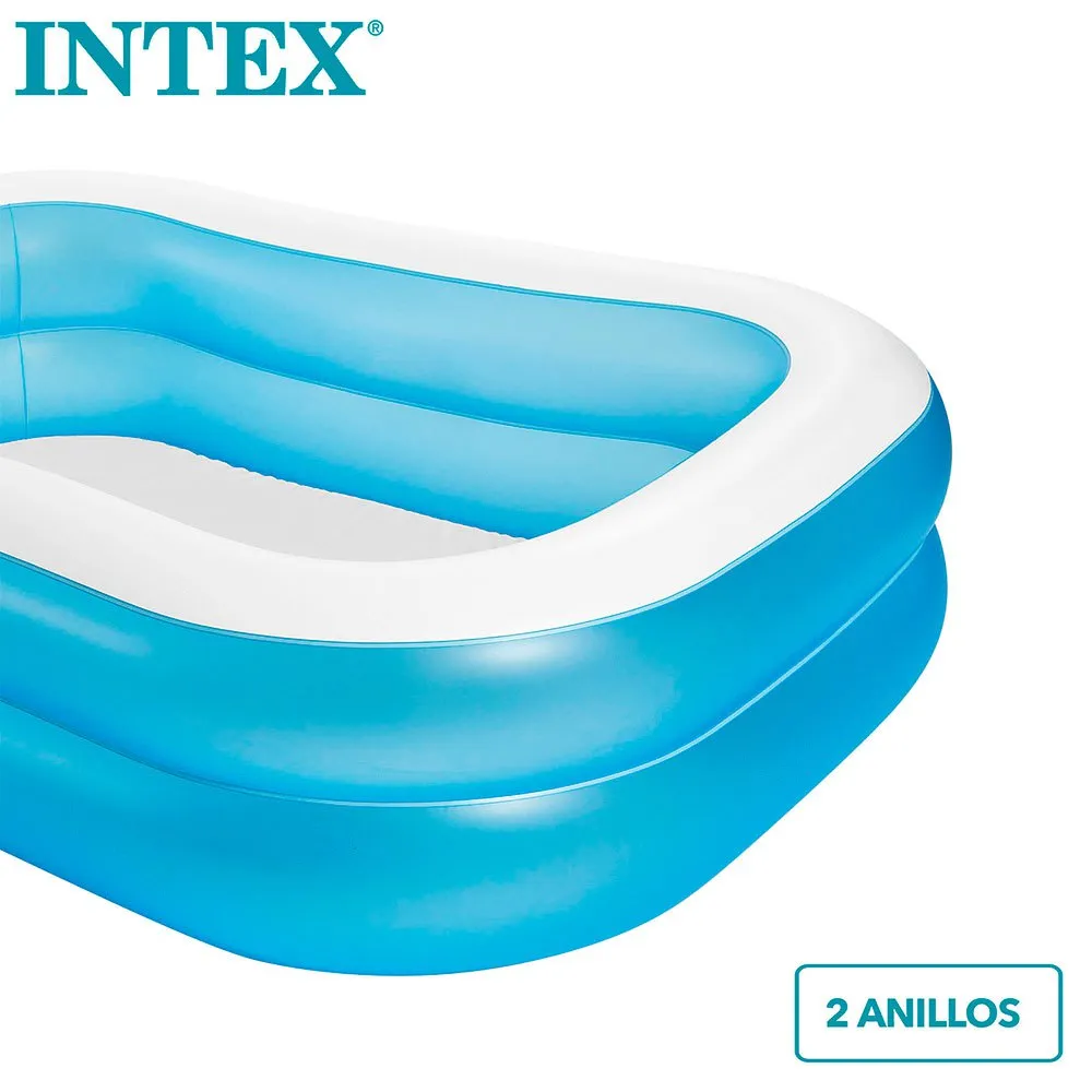 Intex Aufblasbare Familienpools 540 L, Blue, 203 x 152 x 48cm