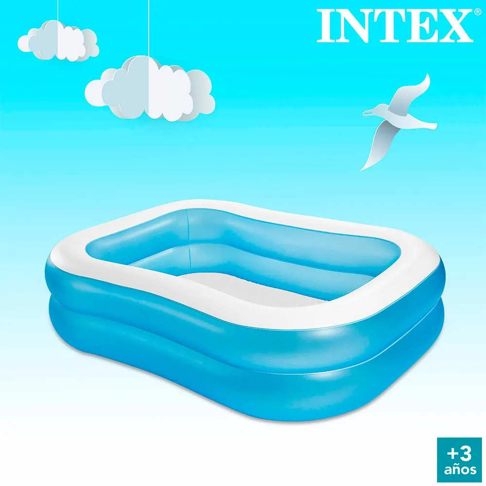 Intex Aufblasbare Familienpools 540 L, Blue, 203 x 152 x 48cm