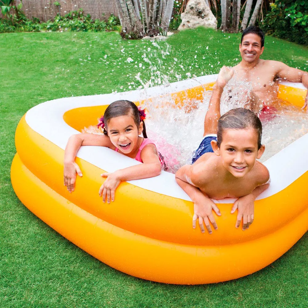 Intex Aufblasbarer Familienpool, Multicolor, One Size Intex Aufblasbarer Familienpool, Multicolor, One Size