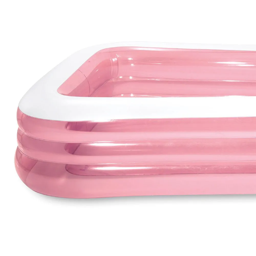 Intex Aufblasbarer Pool Für Kinder 305x183x56 Cm, Pink, One Size Intex Aufblasbarer Pool Für Kinder 305x183x56 Cm, Pink, One Size