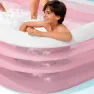 Intex Aufblasbarer Pool Für Kinder 305x183x56 Cm, Pink, One Size