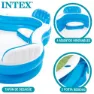 Intex Aufblasbarer Pool Mit Sitzen, White, 990L