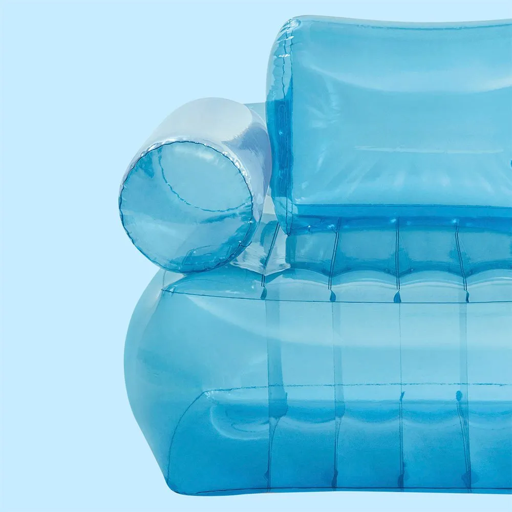 Intex Aufblasbarer Sessel Einzeln Transparent Blau 109x107x79 Cm, Multicolor, One Size Intex Aufblasbarer Sessel Einzeln Transparent Blau 109x107x79 Cm, Multicolor, One Size