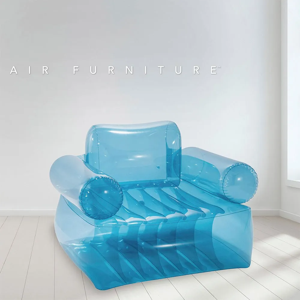 Intex Aufblasbarer Sessel Einzeln Transparent Blau 109x107x79 Cm, Multicolor, One Size Intex Aufblasbarer Sessel Einzeln Transparent Blau 109x107x79 Cm, Multicolor, One Size