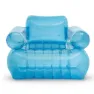 Intex Aufblasbarer Sessel Einzeln Transparent Blau 109x107x79 Cm, Multicolor, One Size