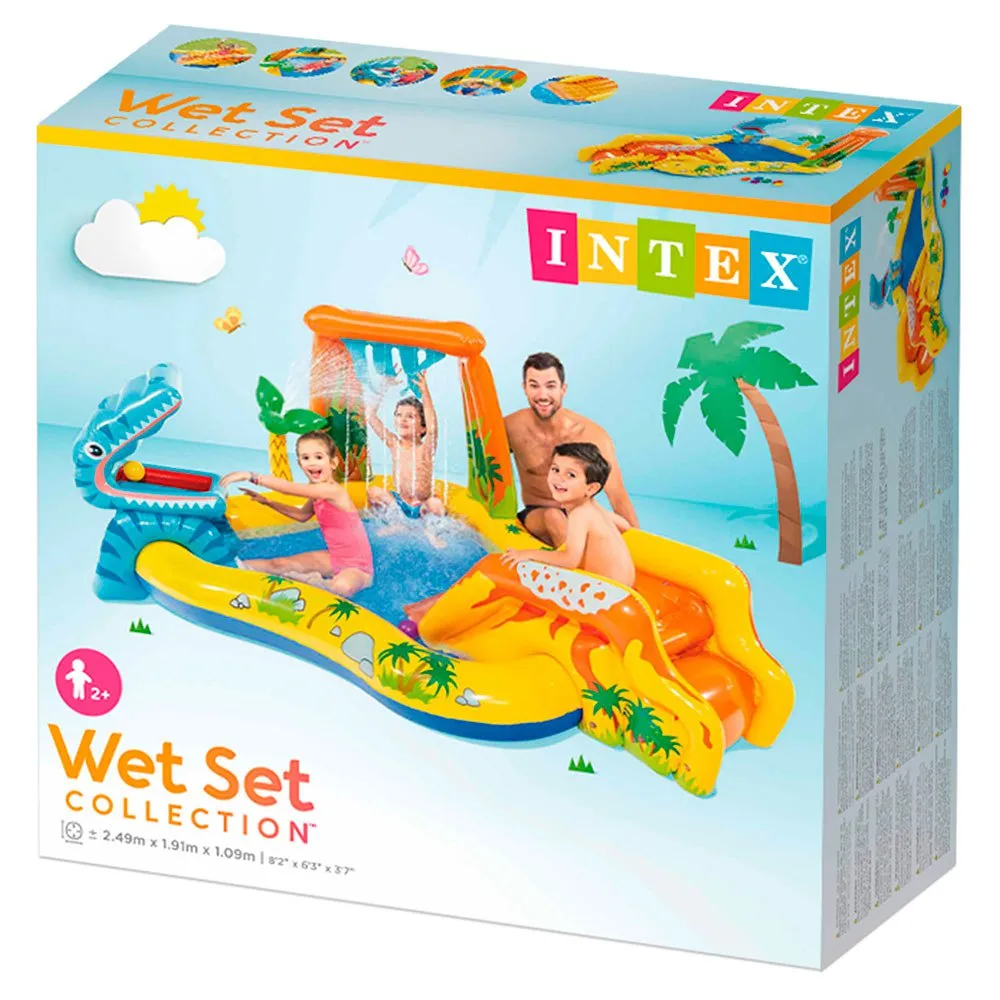 Intex Aufblasbares Dinosaurier-spielzentrum, Multicolor, One Size Intex Aufblasbares Dinosaurier-spielzentrum, Multicolor, One Size