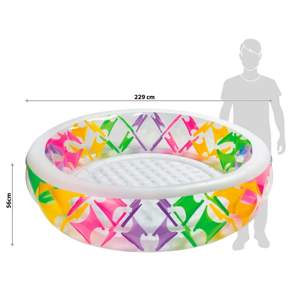 Intex Aufblasbares Schwimmbecken Refurbished, Multicolor, 229 x 56cm Intex Aufblasbares Schwimmbecken Refurbished, Multicolor, 229 x 56cm