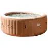 Intex Bubble Massage Purespa Pool, Brown / beige, 6 People