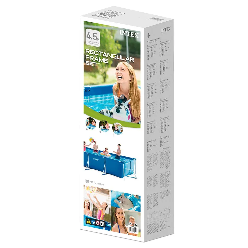 Intex Collapsible Tubular Pool unisex, 450 x 220 x 84cm Intex Collapsible Tubular Pool unisex, 450 x 220 x 84cm
