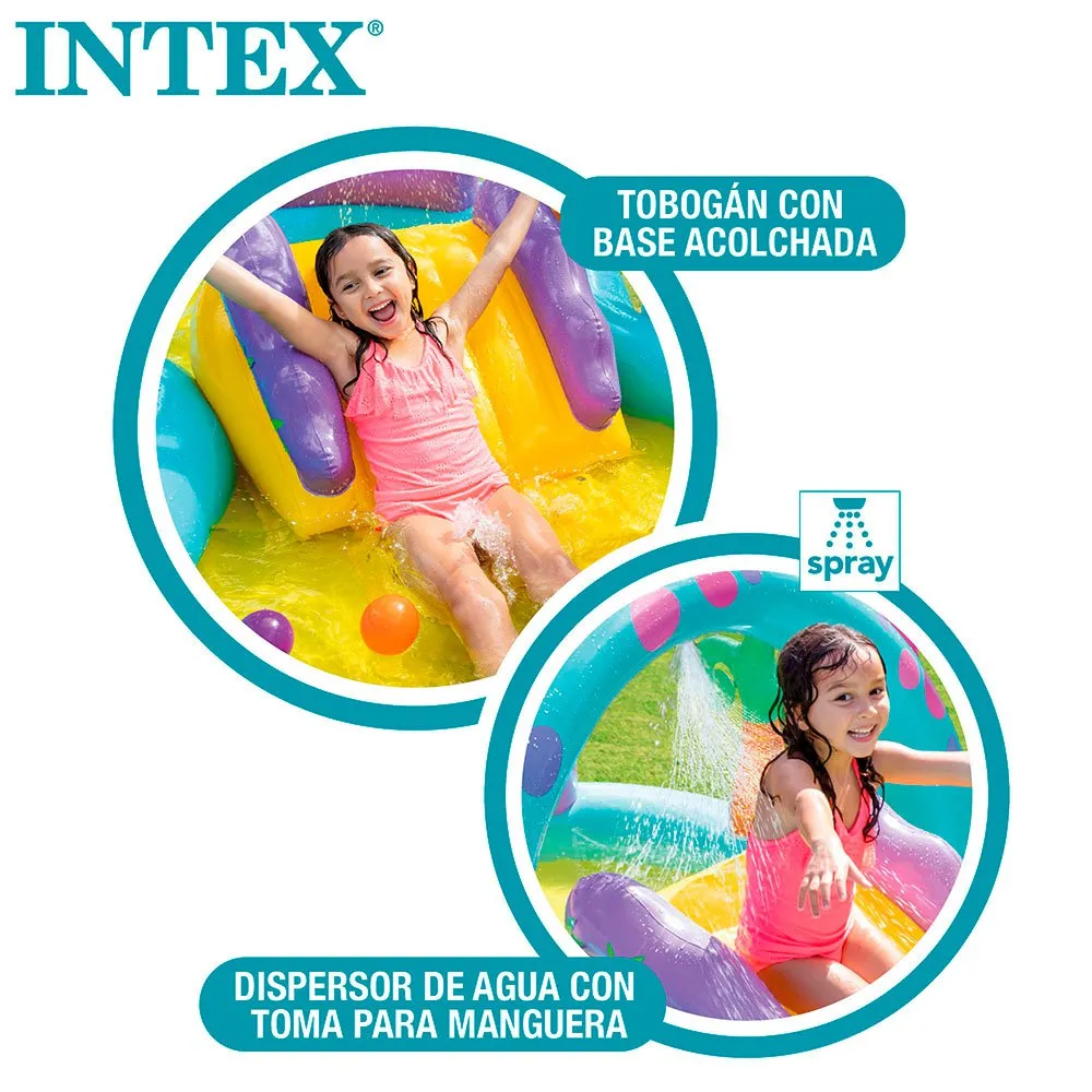 Intex Dinosaurierbecken, Multicolor, 333 x 229 x 112cm Intex Dinosaurierbecken, Multicolor, 333 x 229 x 112cm