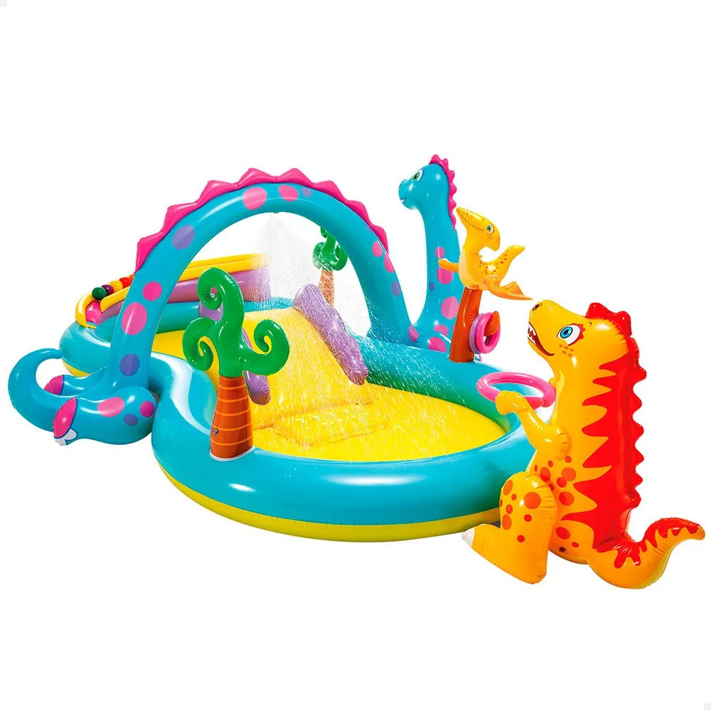 Intex Dinosaurierbecken, Multicolor, 333 x 229 x 112cm Intex Dinosaurierbecken, Multicolor, 333 x 229 x 112cm