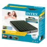 Intex Downy Fiber-tech Doppel-luftbett, Green / grey, 137 x 191 x 25cm