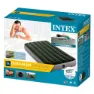 Intex Downy Fiber-tech Einzelbett Mit Fußpumpe Matratze, Green / grey, 99 x 191 x 25cm