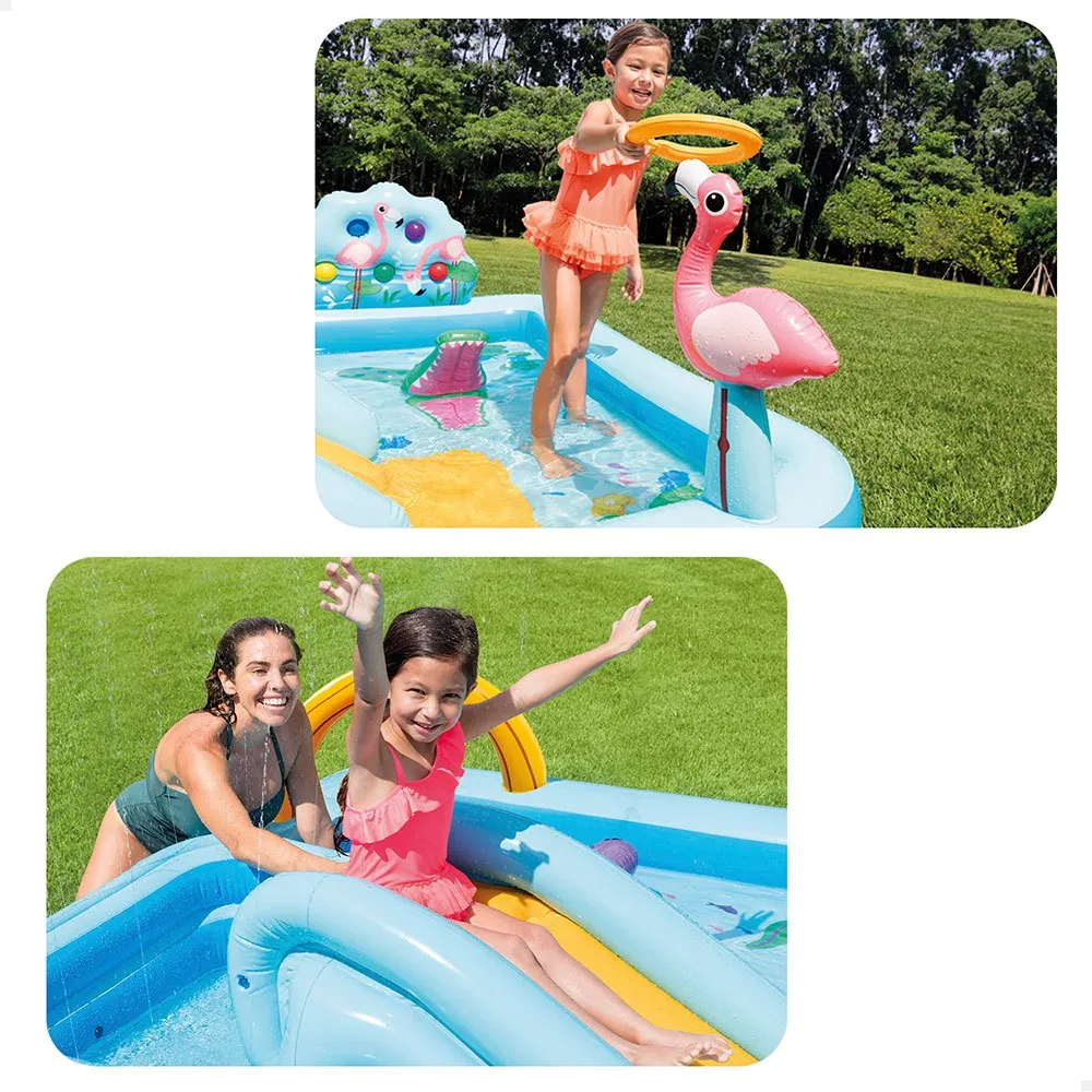 Intex Dschungelabenteuer Wasserspielplatz unisex, Blue, One Size Intex Dschungelabenteuer Wasserspielplatz unisex, Blue, One Size