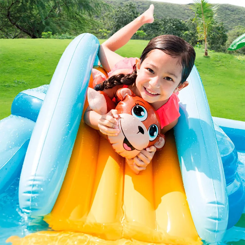 Intex Dschungelabenteuer Wasserspielplatz unisex, Blue, One Size Intex Dschungelabenteuer Wasserspielplatz unisex, Blue, One Size