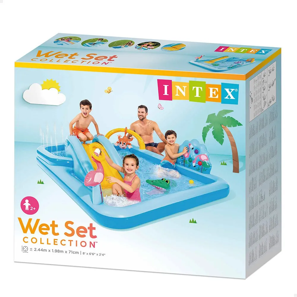 Intex Dschungelabenteuer Wasserspielplatz unisex, Blue, One Size Intex Dschungelabenteuer Wasserspielplatz unisex, Blue, One Size