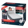 Intex Dura Beam Deluxe Ultra Plush Luftmatratze, Grey, 152 x 236 x 86cm