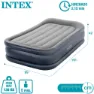 Intex Dura-beam Standard Deluxe Pillow Luftmatratze, Black, 99 x 191 x 42cm