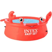Intex Easy Set Crab Ø183x51cm Runder Aufblasbarer Pool Intex Easy Set Crab Ø183x51cm Runder Aufblasbarer Pool