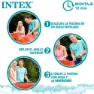 Intex Easy Set Crab Ø183x51cm Runder Aufblasbarer Pool, Red, 183 x 51cm