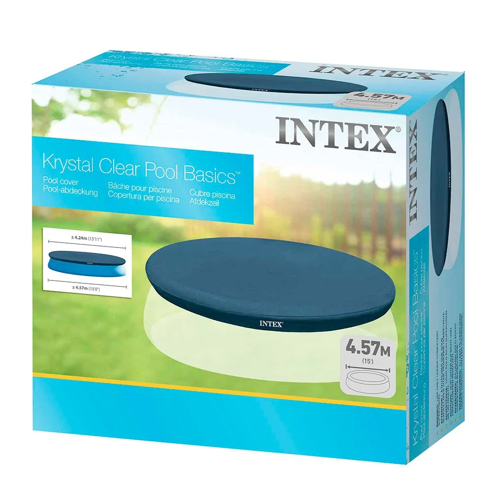 Intex Easy Set Poolabdeckung, Blue 1, 457cm Intex Easy Set Poolabdeckung, Blue 1, 457cm