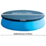 Intex Easy Set Poolabdeckung, Blue 1, 457cm