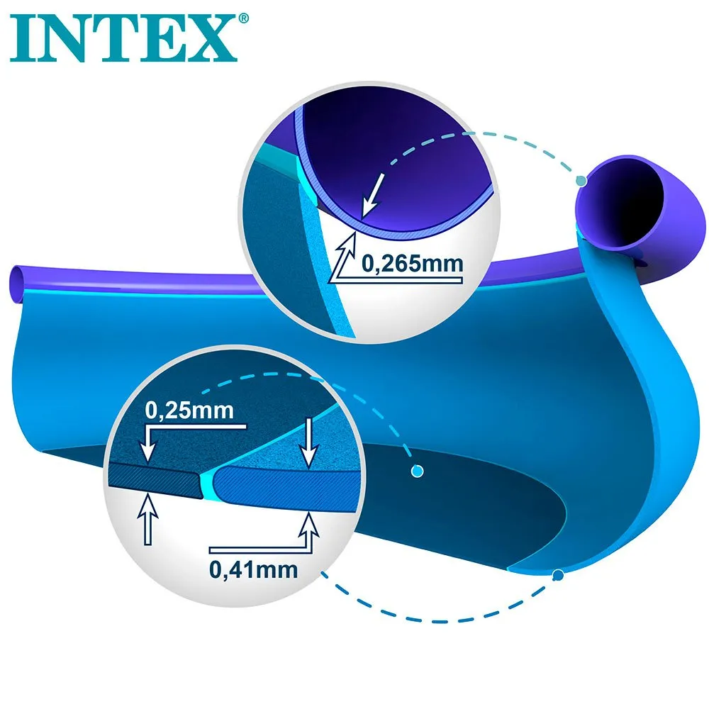 Intex Einfaches Set Mit Filterkartuschenpumpe Pool 244x61 Cm, Blue, 244 x 61cm Intex Einfaches Set Mit Filterkartuschenpumpe Pool 244x61 Cm, Blue, 244 x 61cm