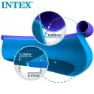 Intex Einfaches Set Mit Filterkartuschenpumpe Pool 244x61 Cm, Blue, 244 x 61cm