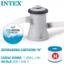 Intex Einfaches Set Mit Filterkartuschenpumpe Pool 244x61 Cm, Blue, 244 x 61cm
