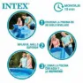 Intex Einfaches Set Mit Filterkartuschenpumpe Pool 305x61 Cm, Blue, 305 x 61cm