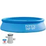 Intex Einfaches Set Mit Filterkartuschenpumpe Pool 305x61 Cm, Blue, 305 x 61cm