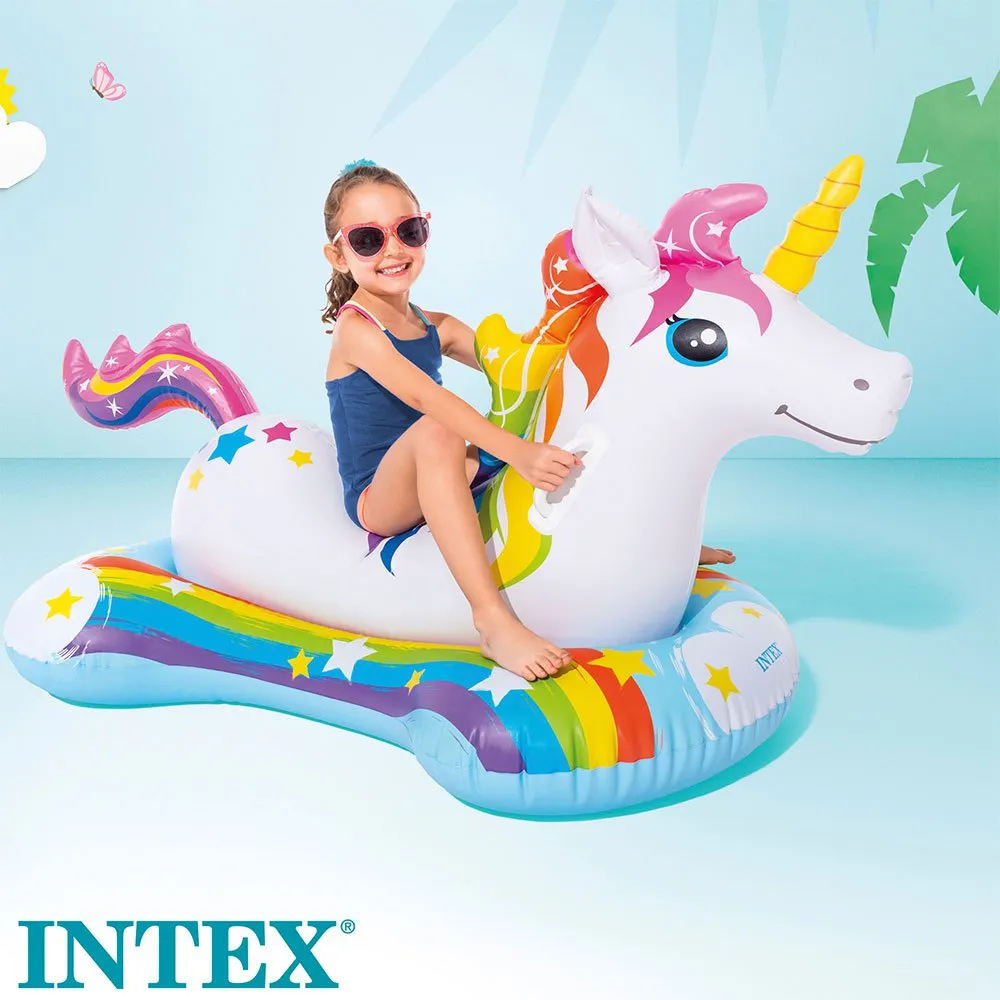 Intex Einhorn-schwimmhilfe 163x86 Cm, Multicolour, 163 x 86cm Intex Einhorn-schwimmhilfe 163x86 Cm, Multicolour, 163 x 86cm