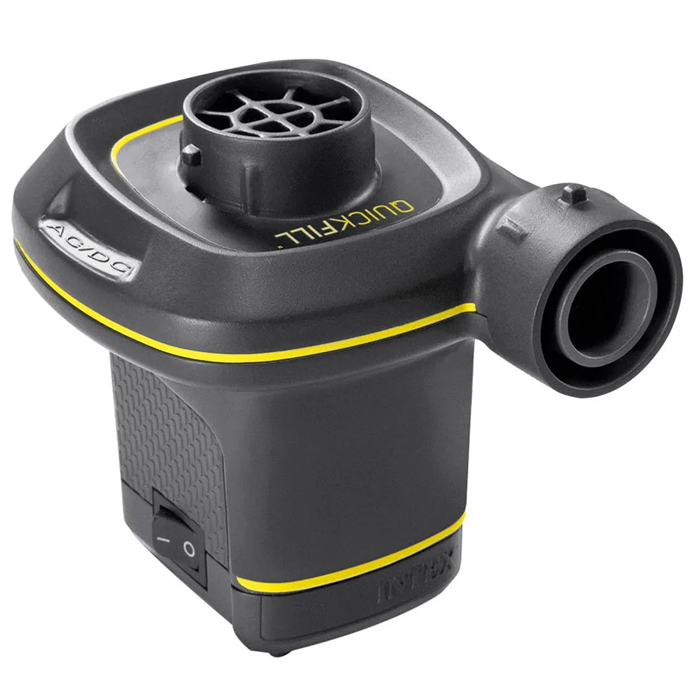 Intex Elektrische Luftpumpe Mit Adaptern, Black, One Size Intex Elektrische Luftpumpe Mit Adaptern, Black, One Size