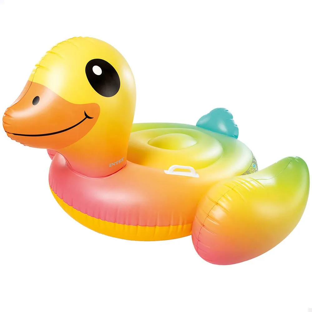 Intex Enten Schwimmring unisex, Yellow, 147 x 147 x 81cm Intex Enten Schwimmring unisex, Yellow, 147 x 147 x 81cm