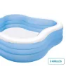 Intex Familienpool, White / blue, 229 x 229 x 56cm