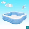 Intex Familienpool, White / blue, 229 x 229 x 56cm
