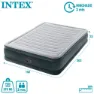 Intex Fiber-tech Comfort Plush Luftmatratze, Grey, 152 x 203 x 33cm