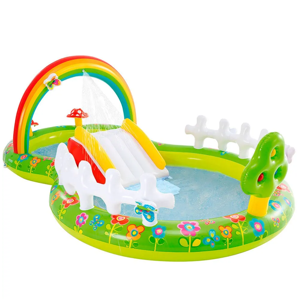 Intex Gartenspielzentrum Mit Rutsche Und Pool, Multicolour, 290 x 180 x 104cm Intex Gartenspielzentrum Mit Rutsche Und Pool, Multicolour, 290 x 180 x 104cm