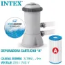 Intex Greywood Prism Premium Ø 457x122 Cm Stahl Runder Aufstellpool, Grey / blue, 16805L