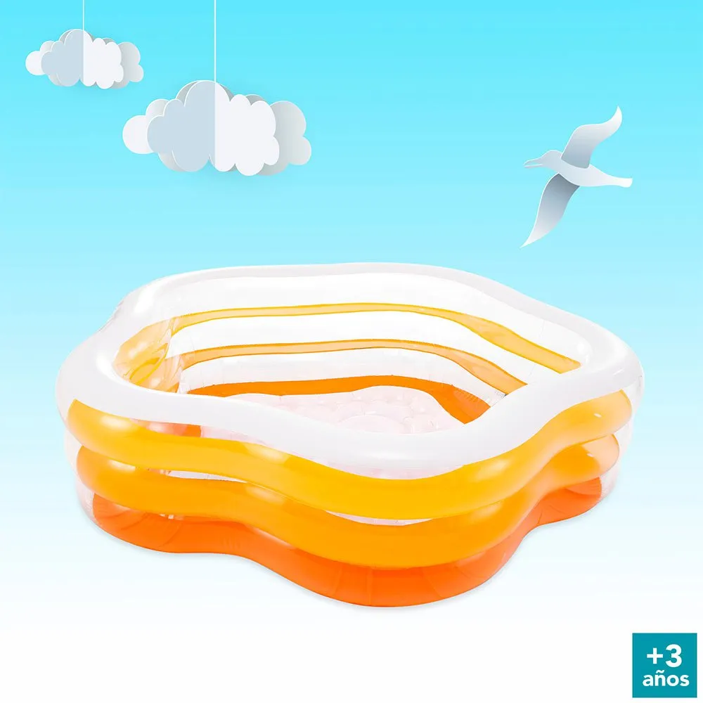 Intex Inflable Pool, Clear, 466L Intex Inflable Pool, Clear, 466L