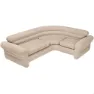 Intex Innen-ecksofa, Beige, 257 x 203 x 76cm