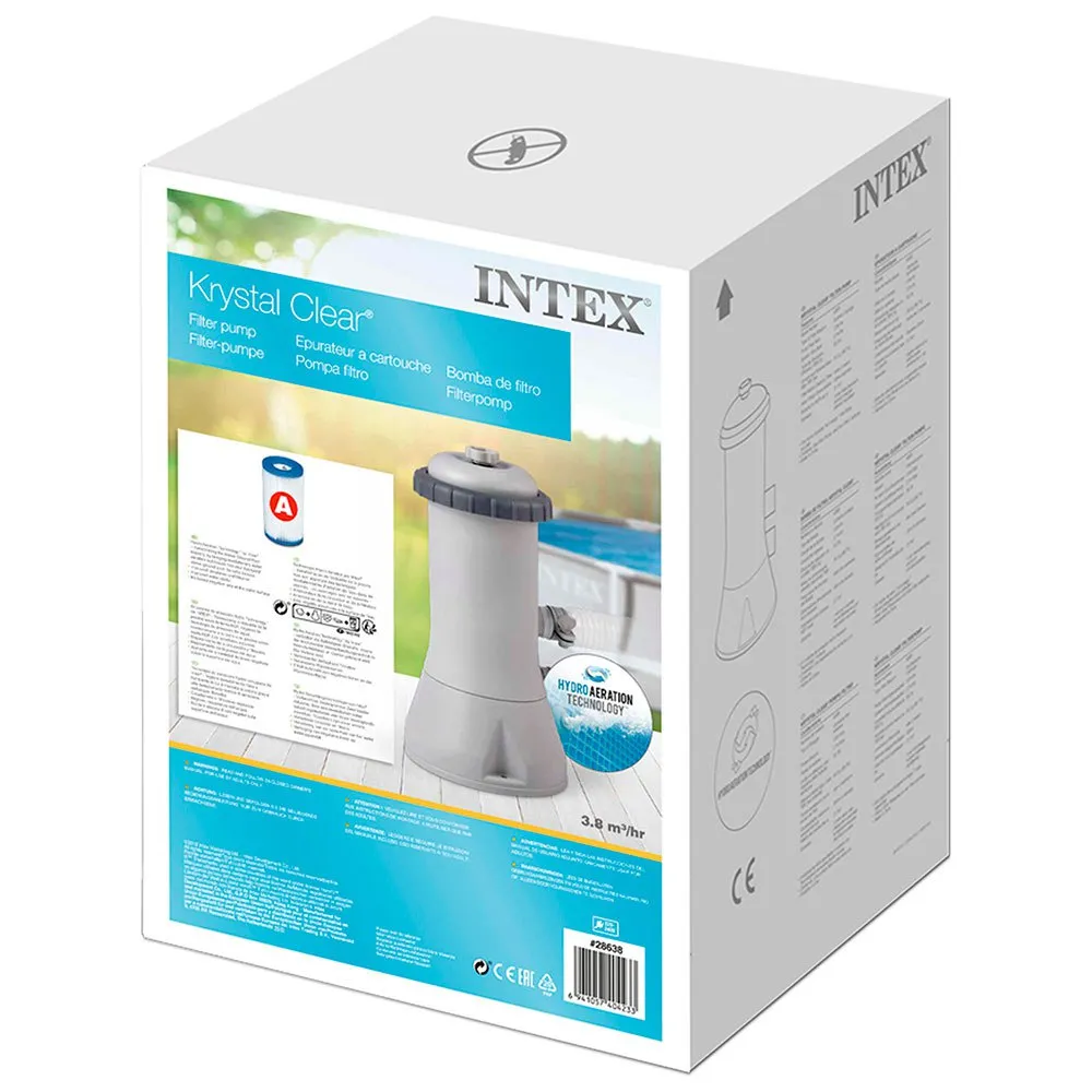 Intex Kartuschenfilterpumpe 3.785 L/h, A art Intex Kartuschenfilterpumpe 3.785 L/h, A art