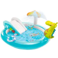 Intex Krokodil-spielzentrum Mit Rutsche Und Pool Intex Krokodil-spielzentrum Mit Rutsche Und Pool