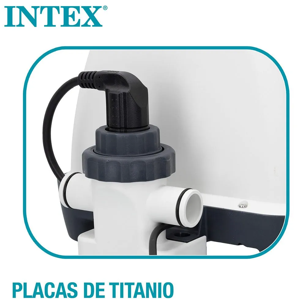 Intex Krystal Clear Salzwasserchlorinator Für Pools Bis 8.3 M³, Grey, One Size Intex Krystal Clear Salzwasserchlorinator Für Pools Bis 8.3 M³, Grey, One Size