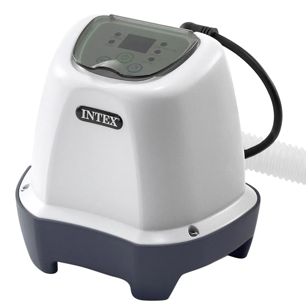 Intex Krystal Clear Salzwasserchlorinator Für Pools Bis 8.3 M³, Grey, One Size Intex Krystal Clear Salzwasserchlorinator Für Pools Bis 8.3 M³, Grey, One Size